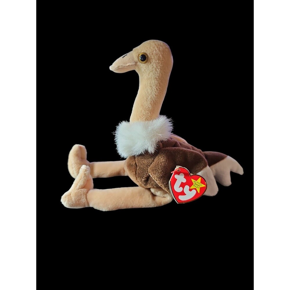TY Beanie Baby – STRETCH the Ostrich (6.5 in)